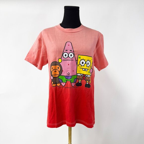 SPONGE BOB BAPE T SHIRT - Picture 1 of 5